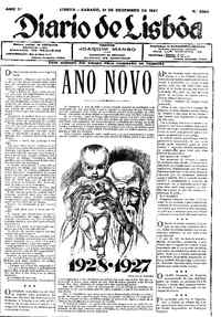 Sábado, 31 de Dezembro de 1927