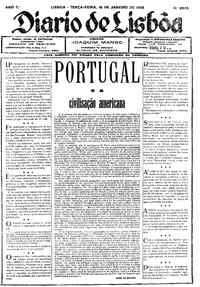 Terça, 10 de Janeiro de 1928