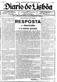 Sábado, 28 de Janeiro de 1928