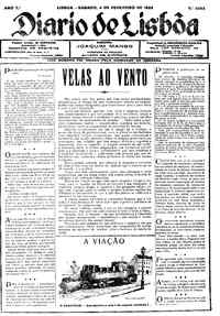 Sábado,  4 de Fevereiro de 1928