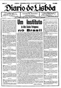 Segunda, 13 de Fevereiro de 1928