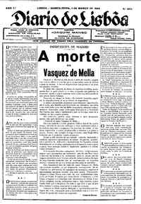 Quinta,  1 de Março de 1928