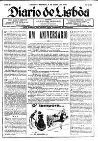 Sábado,  7 de Abril de 1928