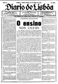 Terça, 10 de Abril de 1928