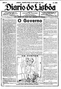 Quinta, 19 de Abril de 1928