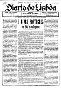 Sábado, 28 de Abril de 1928