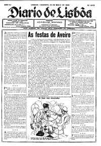 Sábado, 12 de Maio de 1928