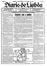 Terça, 17 de Julho de 1928 (2ª edição)