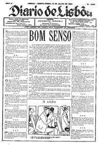 Quinta, 19 de Julho de 1928 (2ª edição)