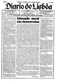 Sábado, 28 de Julho de 1928 (2ª edição)