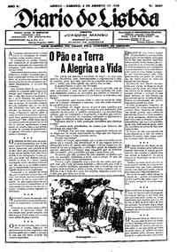 Sábado,  4 de Agosto de 1928 (2ª edição)