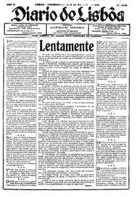 Segunda,  6 de Agosto de 1928 (2ª edição)