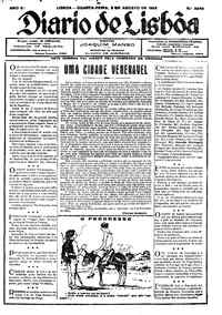 Quarta,  8 de Agosto de 1928 (2ª edição)