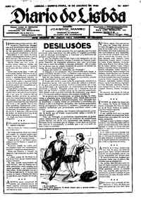 Quinta, 16 de Agosto de 1928 (1ª edição)