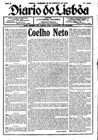 Sábado, 18 de Agosto de 1928 (2ª edição)