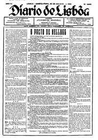 Quinta, 23 de Agosto de 1928 (2ª edição)