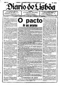 Segunda, 27 de Agosto de 1928 (2ª edição)