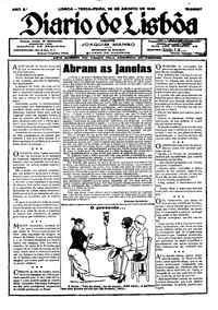 Terça, 28 de Agosto de 1928 (1ª edição)