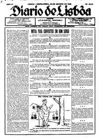 Sexta, 31 de Agosto de 1928 (1ª edição)