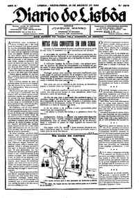 Sexta, 31 de Agosto de 1928 (2ª edição)