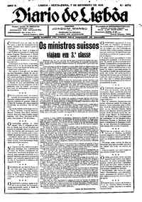 Sexta,  7 de Setembro de 1928 (2ª edição)