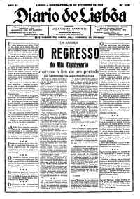 Quinta, 13 de Setembro de 1928