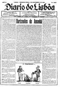 Segunda,  5 de Novembro de 1928