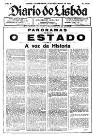 Sexta,  9 de Novembro de 1928