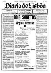 Sábado, 10 de Novembro de 1928