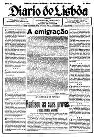 Quarta,  5 de Dezembro de 1928