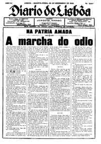 Quarta, 26 de Dezembro de 1928