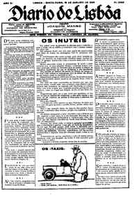 Sexta, 18 de Janeiro de 1929