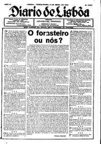 Terça,  2 de Abril de 1929