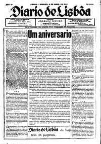 Sábado,  6 de Abril de 1929