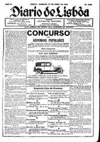 Sábado, 27 de Abril de 1929