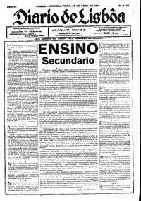 Segunda, 29 de Abril de 1929