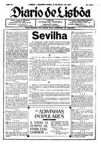 Quarta,  8 de Maio de 1929