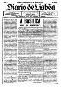 Terça, 14 de Maio de 1929