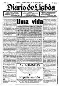 Quarta, 29 de Maio de 1929