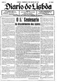 Sábado,  6 de Julho de 1929