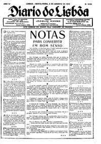 Sexta,  2 de Agosto de 1929