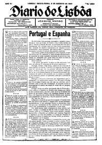 Sexta,  9 de Agosto de 1929 (1ª edição)