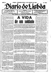 Segunda, 19 de Agosto de 1929 (1ª edição)