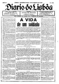 Segunda, 19 de Agosto de 1929 (2ª edição)