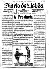 Quarta, 21 de Agosto de 1929