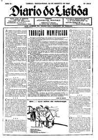 Sexta, 23 de Agosto de 1929 (1ª edição)