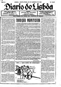 Sexta, 23 de Agosto de 1929 (2ª edição)