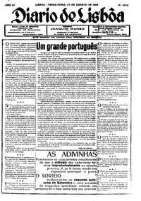 Terça, 27 de Agosto de 1929