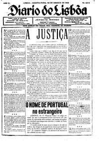 Quarta, 28 de Agosto de 1929 (1ª edição)