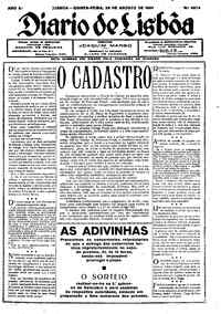 Quinta, 29 de Agosto de 1929 (2ª edição)